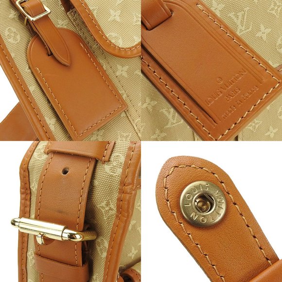Louis Vuitton Shoulder Bag Bouzas Marie Kate M92323 Monogram Beige Canvas Lea... - Picture 5 of 8